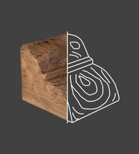 Faux Wood Beam Corbels