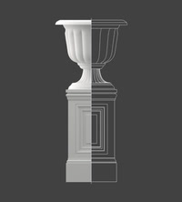 Planter and Pedestal Sets