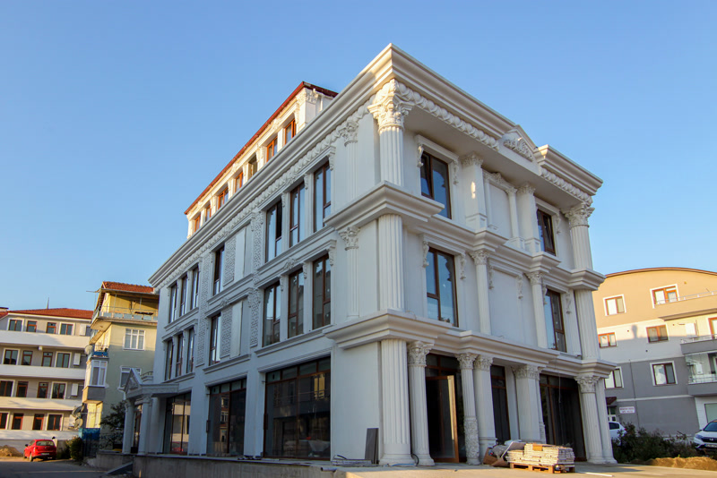 Neoclassical Architecture and Modern Facade Transformation