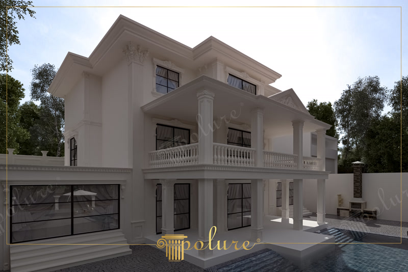 Neoklasik Villa Mimarisi ve Poliüretan Cephe Tasarımı