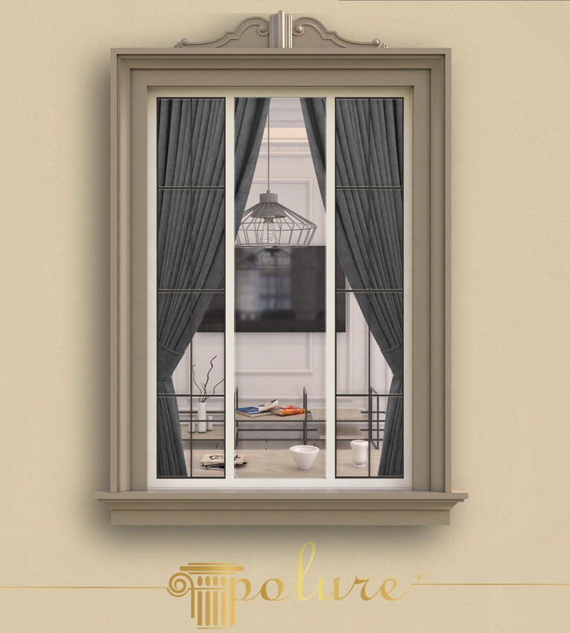 Design Finestre Neoclassiche e Frontoni in Poliuretano