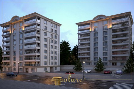 Design di Facciata per Residenze Moderne con Dettagli Neoclassici