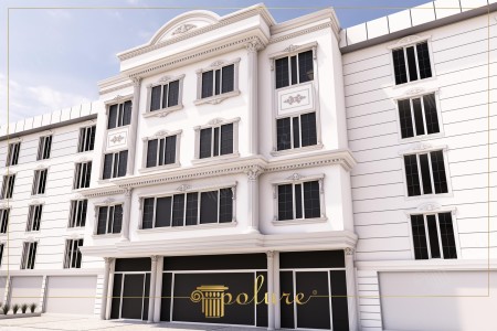 Eleganza del Poliuretano nel Design di Facciate per Ville Neoclassiche