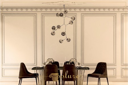 Modanature in Poliuretano per il Design della Sala da Pranzo Neoclassica