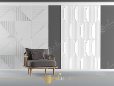 Pannelli Parete Geometrici e Arte del Rilievo per Interni Moderni
