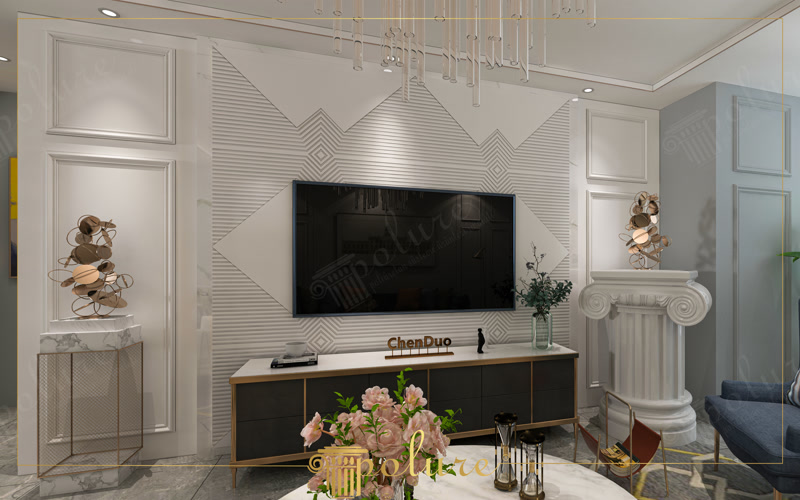 Geometrik Formların Modern Salon Tasarımıyla Estetik Uyumu