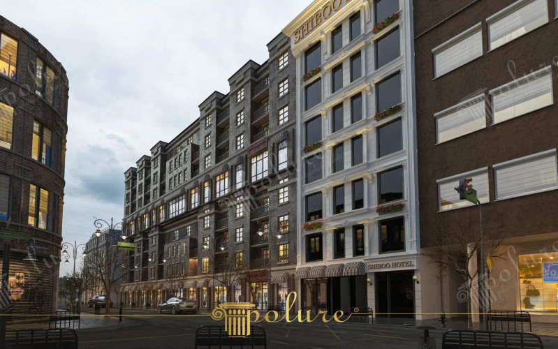 Estetica del Poliuretano nel Design Neoclassico per Facciate di Hotel