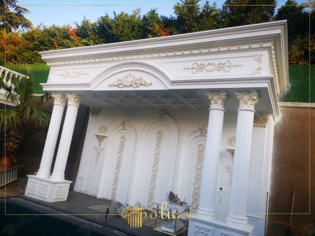 Arte Architettonica Classica: Gazebo in Poliuretano Polure