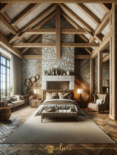 Look Legno Naturale con Travi in Poliuretano nel Design Rustico