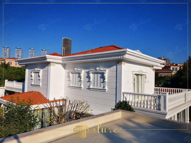 Neoklasik Villa Tasarımında Poliüretan Cephe Çözümleri
