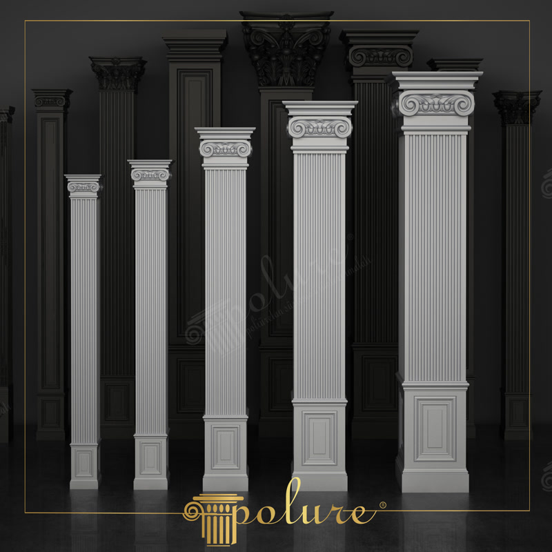 Klasik Mimari Formlar: Poliüretan Pilaster Sütun Koleksiyonu