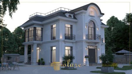 Architettura Neoclassica e Design di Facciate in Poliuretano
