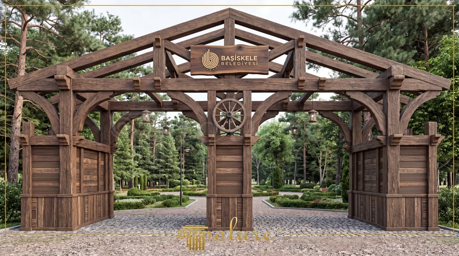 Polyurethane Faux Wood Beam and Entrance Arch Designs