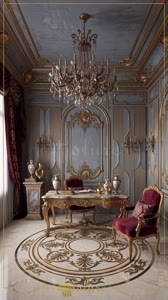 Poliüretan Duvar Paneli ile Klasik Ofis Dekorasyonu