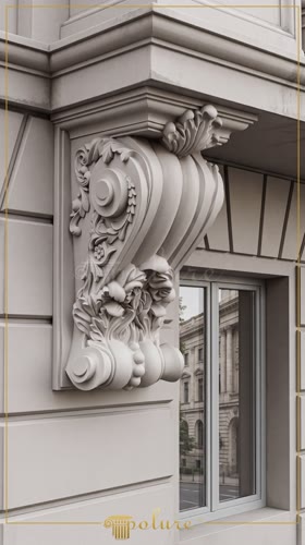 Polyurethane Classic Exterior Corbel Applications