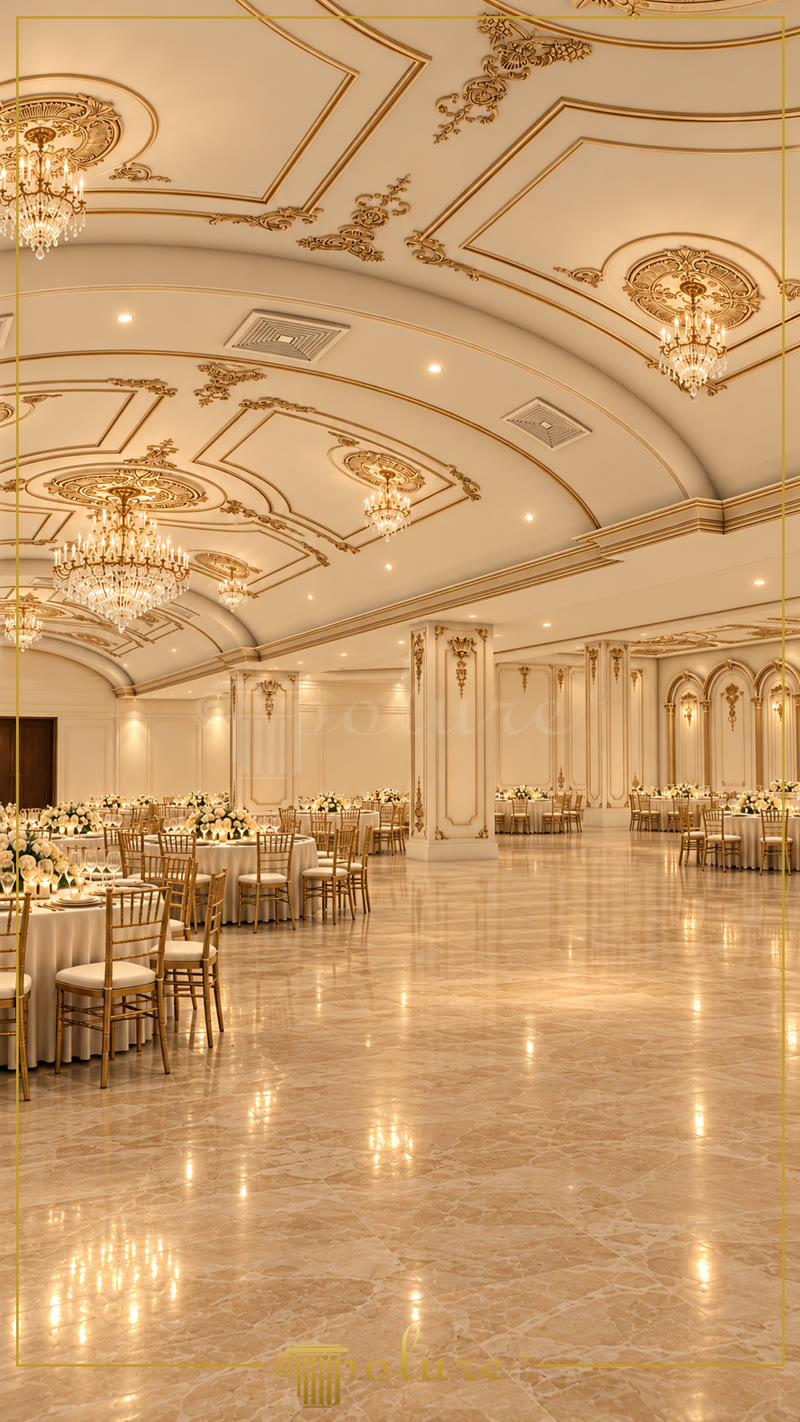 Polyurethane Ceiling Roses and Classical Cornice Decoration