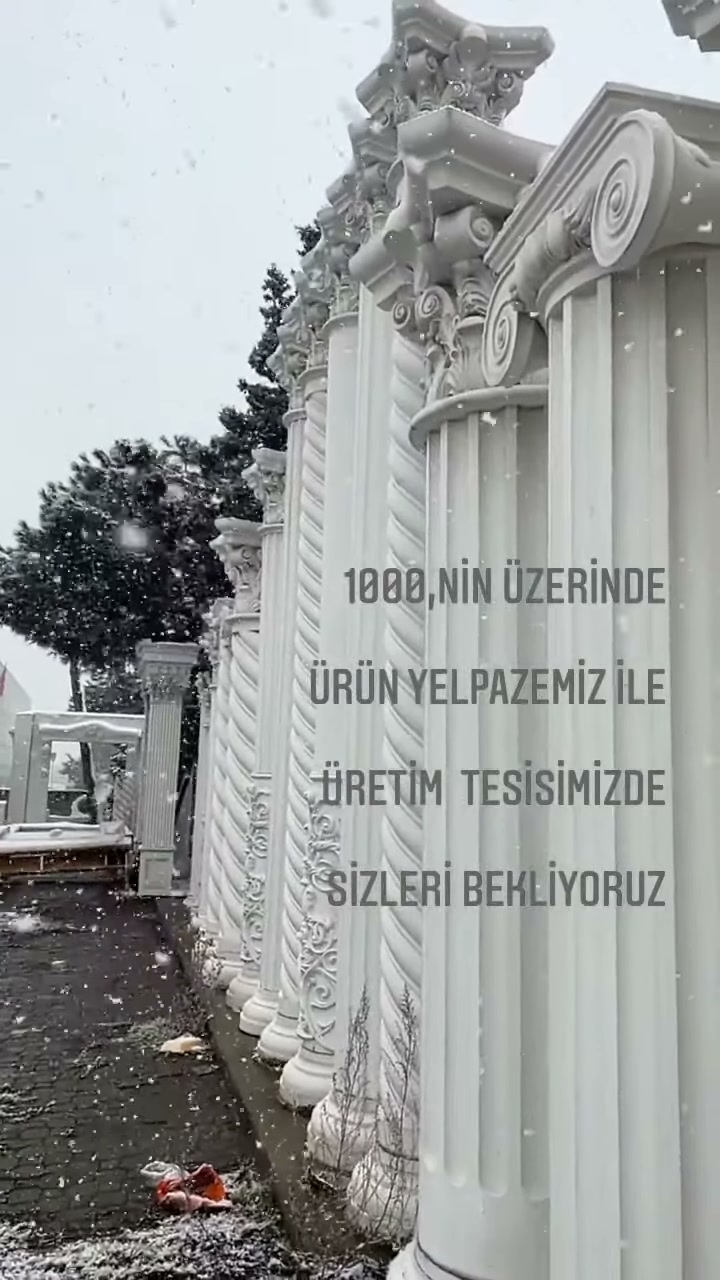 Prodotti Decorativi in Poliuretano per Tutte le Stagioni e Produzione di Colonne