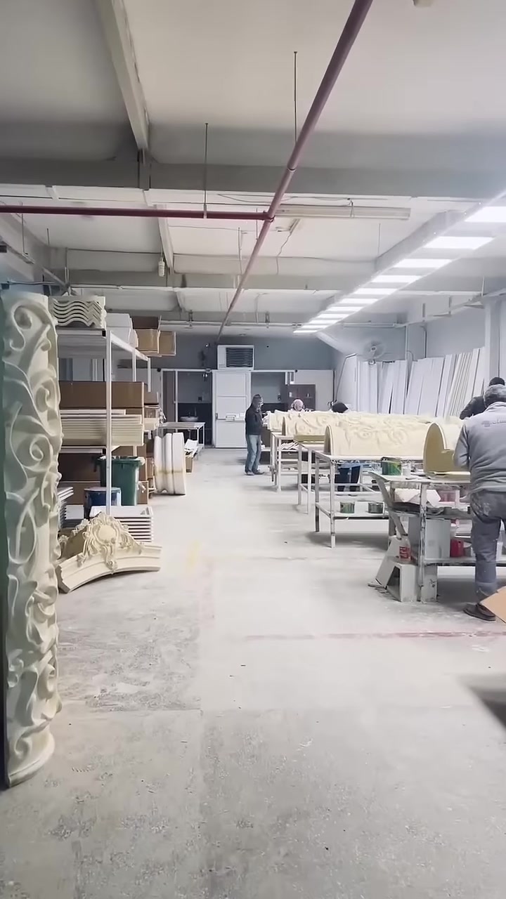 Poliüretan 60 cm Sütun Ayağı Modellerinin İmalatı