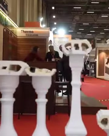 Modelli di balaustre e corrimano decorativi in poliuretano