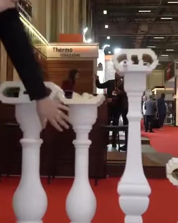 Modelli di balaustre e corrimano decorativi in poliuretano