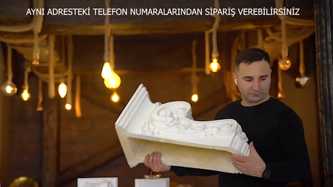The rear surface and inner profile structure of a decorative corbel are shown