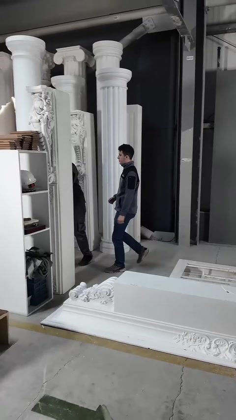 Poliüretan Dekoratif Sütun, Taç ve Giriş Kapısı Modelleri