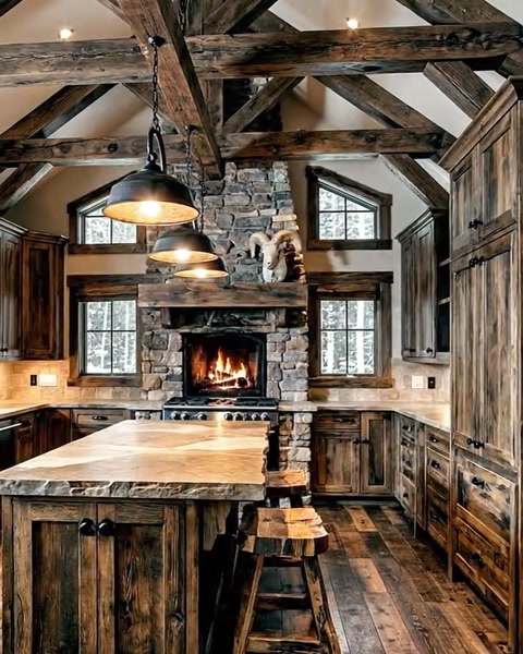 Polyurethane Faux Wood Beams — Aged Finish, 13 Models, Factory Direct | Polure — 0:23
