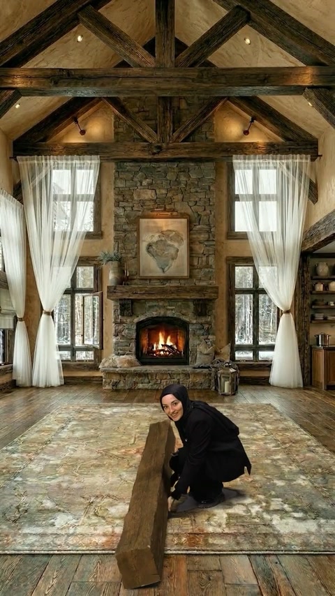 Polyurethane Faux Wood Beams with Aged Finish | Polure