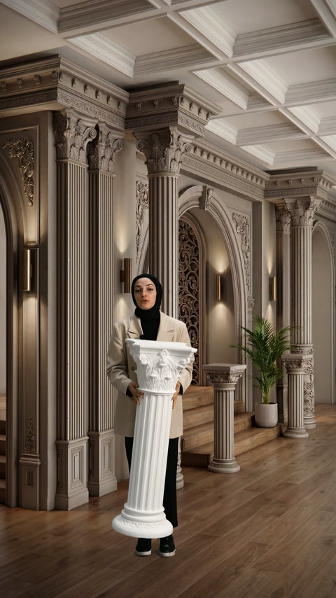 Polyurethane Wedding Hall Project Designed by Our Architects
