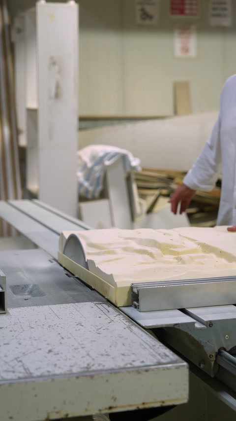 Un pannello a rilievo applicato su una superficie curva mostra la compatibilità di applicazione