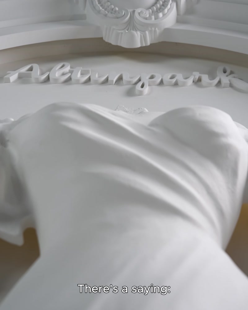 Modello di Rilievo da Sposa in Poliuretano con Canali Luce Nascosti