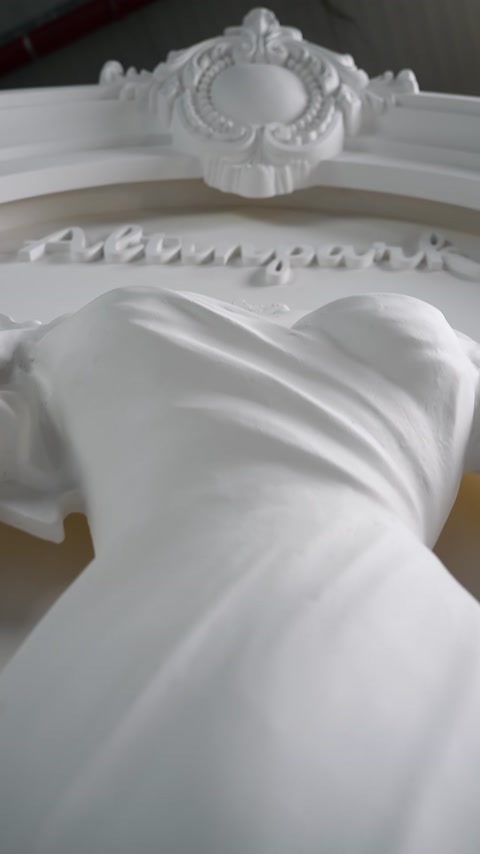 New Wedding Dress Relief Model with Concealed Lighting Detail