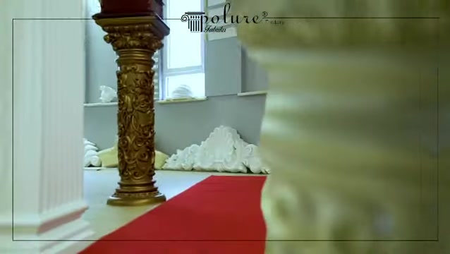 Colonne romane basse e modelli di colonne per tavolini in poliuretano