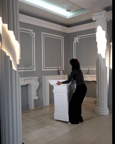 Polyurethane Pedestal Tables & Short Roman Pillars | Polure — 0:02