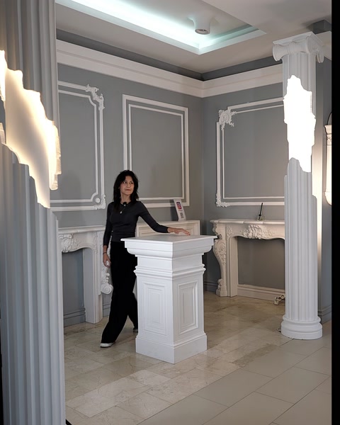 Polyurethane Pedestal Tables & Short Roman Pillars | Polure — 0:07