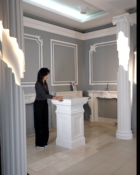 Polyurethane Pedestal Tables & Short Roman Pillars | Polure — 0:09