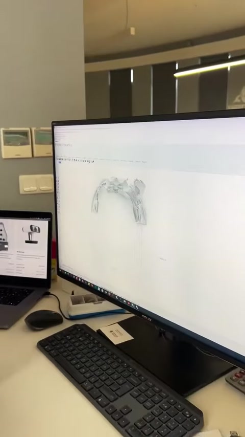 CAD workspace displays early digital models of decorative elements