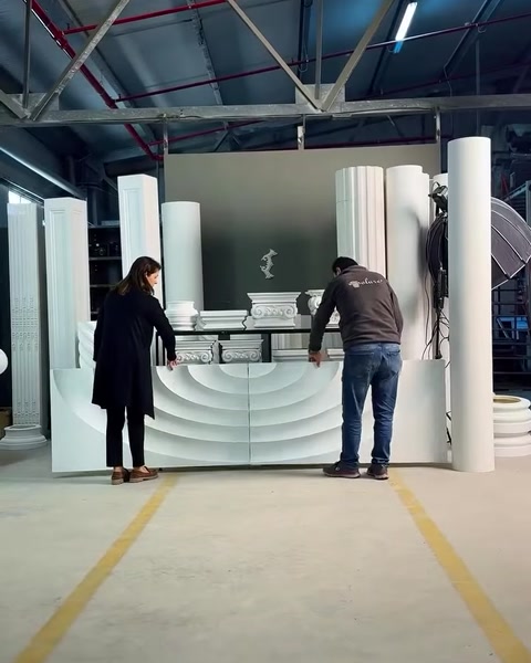 3D CNC Rölyef kabartma Poliüretan Özel Pano Panel Modelleri — 0:15