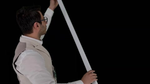 Lightness of a full-length wall panel shown by lifting it with one hand