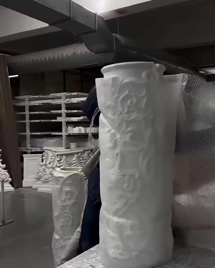 Polyurethane Trim, Column and Cornice Molding Production