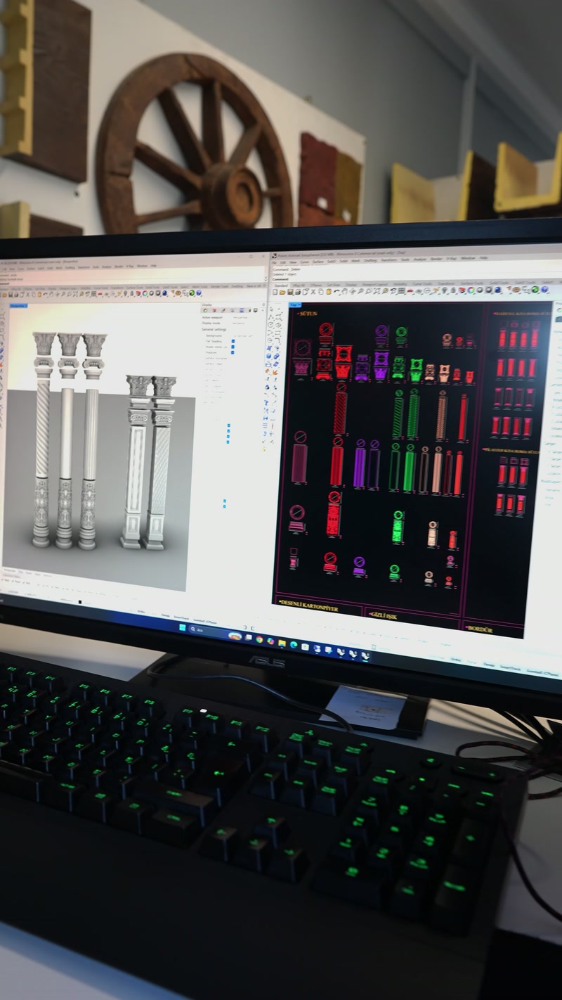 Polyurethane Decorative Columns: Shafts, Capitals and Custom Combinations