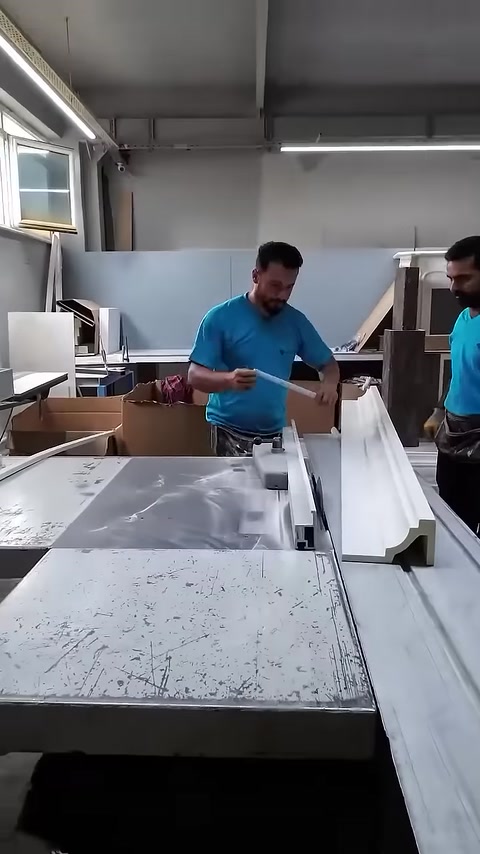 Polyurethane Arch Trim Production and Interior Installation