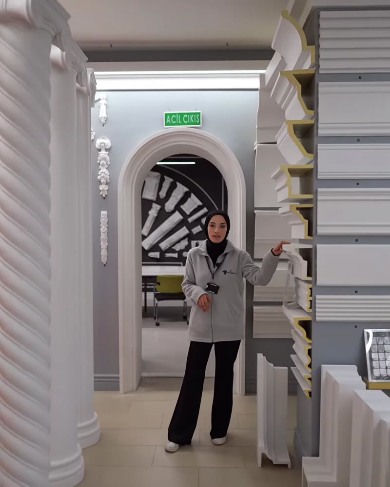 Polyurethane Window Trim, Floor Cornice and Decorative Moulding Designs