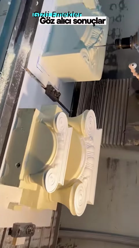 Poliüretan İyon Sütun Başlığı İmalatı ve Dekoratif Tasarım