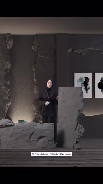 Poliüretan Kanyon Kaya Panel Modelleri ve Dekoratif Taş Uygulaması