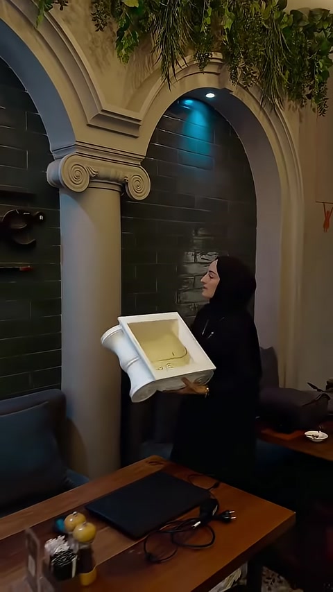 Poliüretan Sütun Başlığı ve Kemerli Söve Modelleriyle Restoran Dekorasyonu