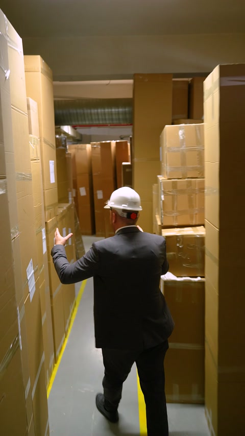 Video che mostra il processo di controllo qualità dei prodotti decorativi confezionati in fabbrica.