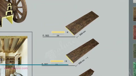 Opzioni di travi ed esempio di applicazione in un catalogo digitale