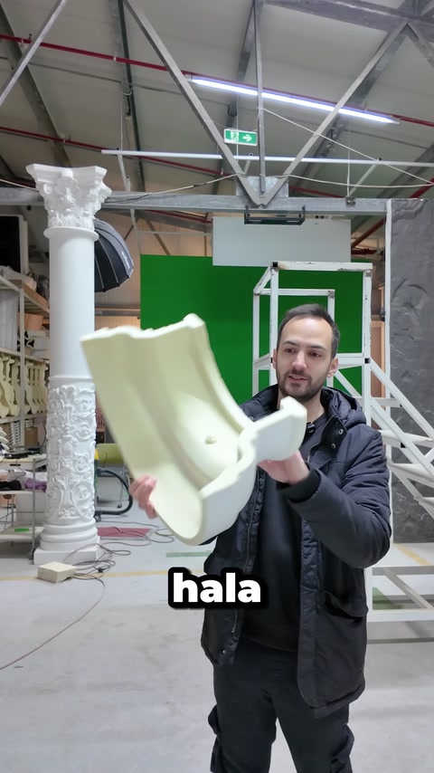 I prodotti decorativi in poliuretano Polure sono leggeri e resistenti