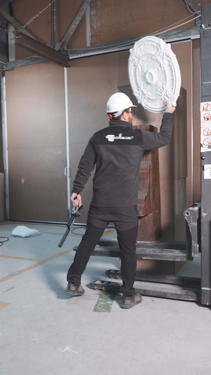 Wood-Look Polyurethane Beam: Strong Yet Light Enough for One Hand